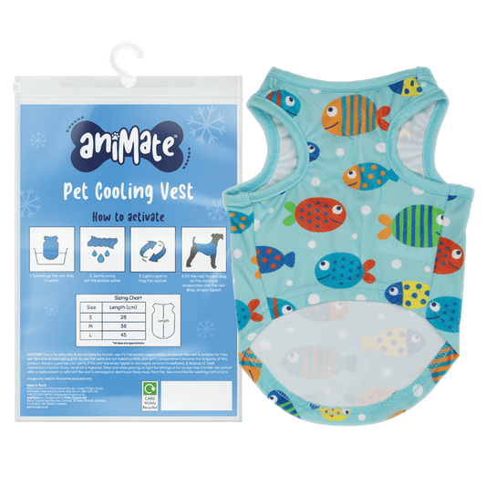 Fish Cooling Dog Vest