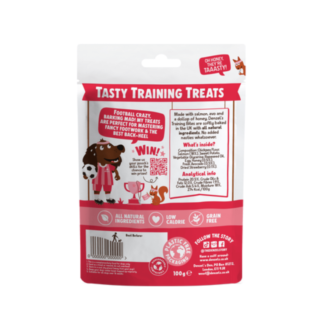 Denzels Salmon and Avocado Training Bites Dog Treats