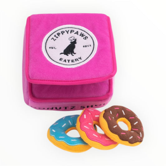 Donutz Box Hide and Seek Burrow Toy
