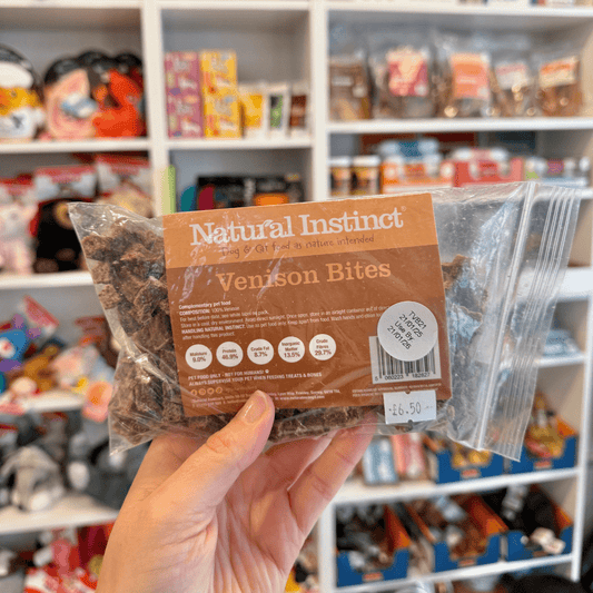Natural Instinct Venison Bites - 200g