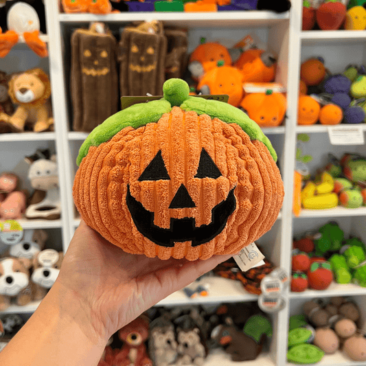 Corduroy Orange Pumpkin Toy