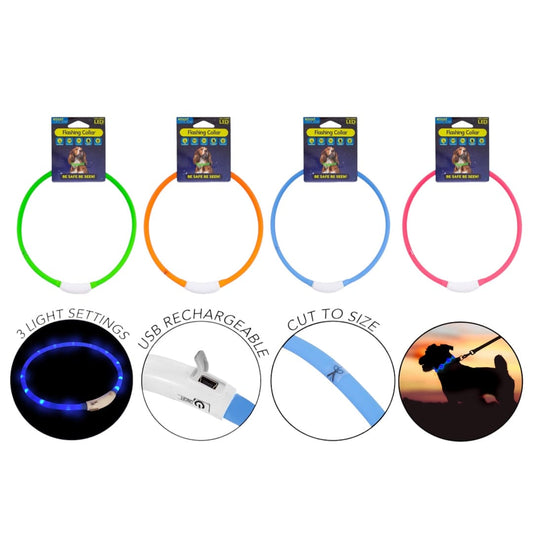 LED Flashing Collar
