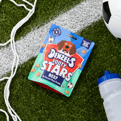 Footy Stars Dog Treats - Beef & Cheese