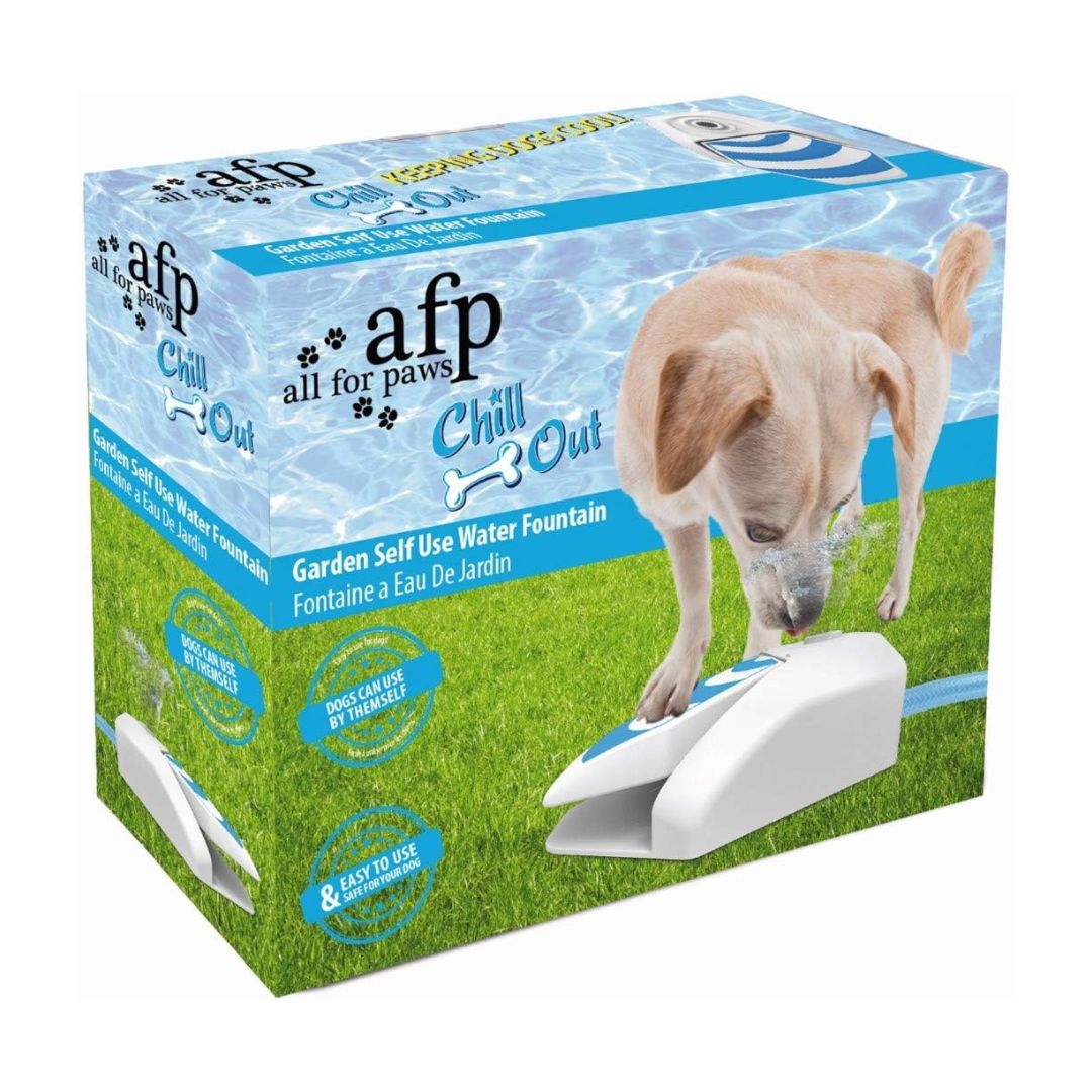 Chill Out Garden Water Fountain for Dogs (Garden Hose Required)