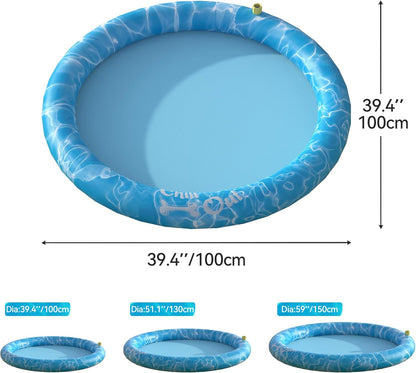 Chill Out Sprinkler Fun Mat For Dogs - M, L (Garden Hose Required)