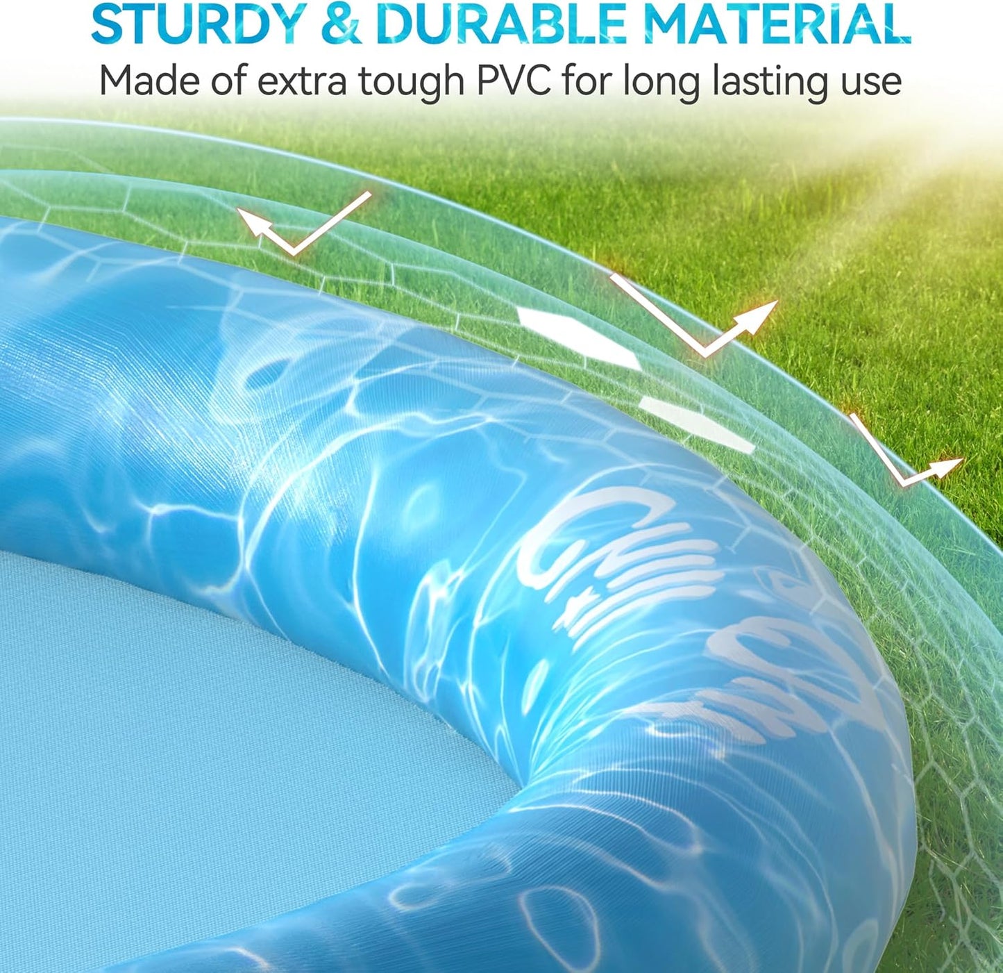 Chill Out Sprinkler Fun Mat For Dogs - M, L (Garden Hose Required)