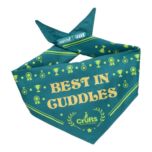 Bark x Crufts “Best in Cuddles” Winner's Dog Bandana