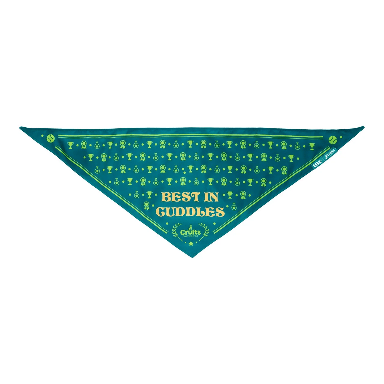Bark x Crufts “Best in Cuddles” Winner's Dog Bandana
