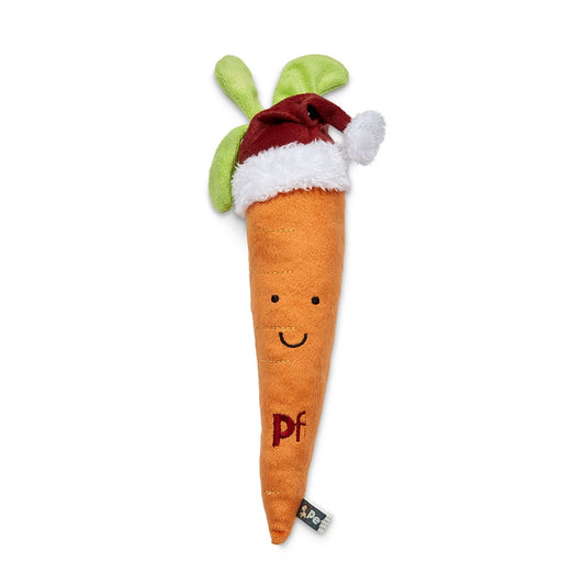 carter carrot plush dog toy