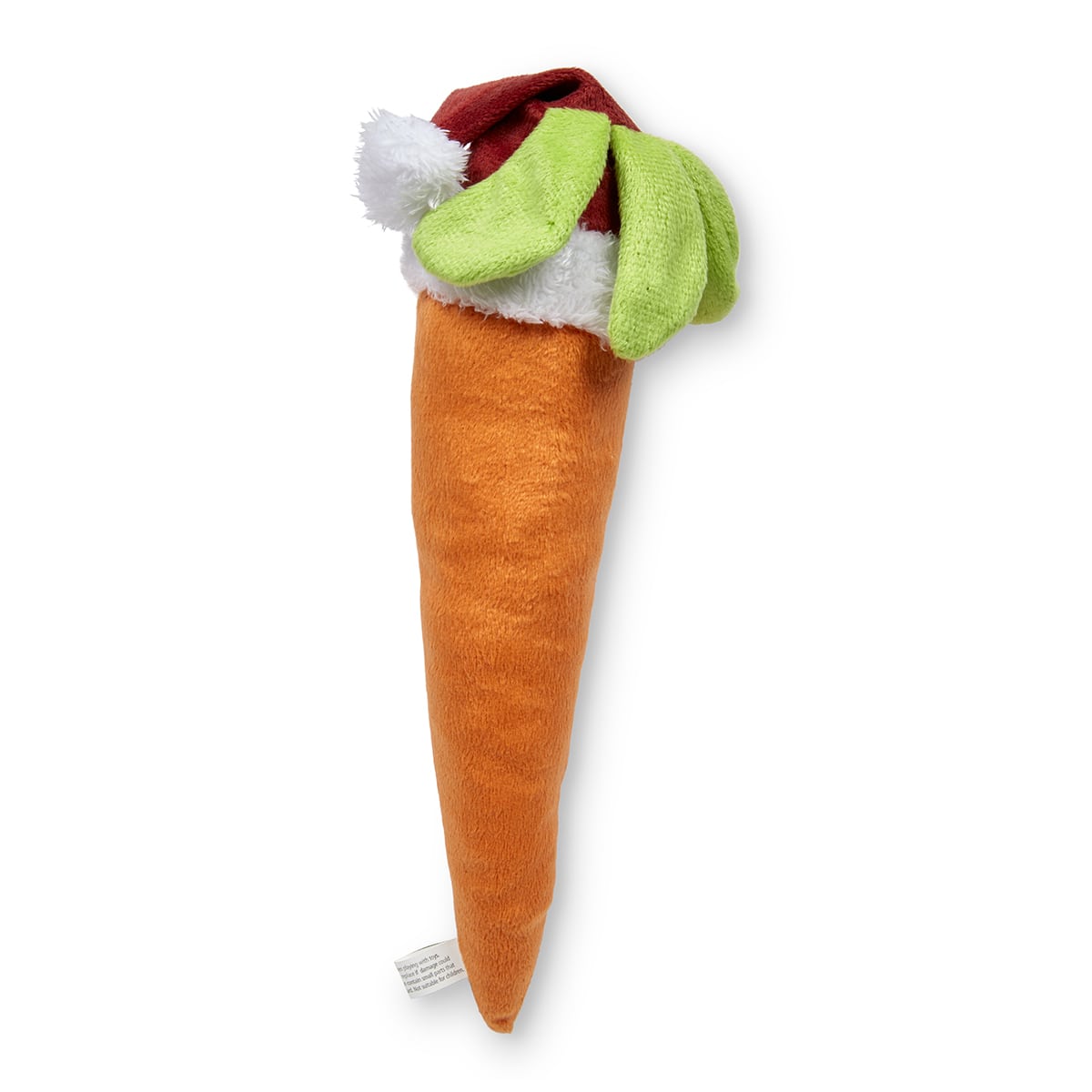 carter carrot plush dog toy