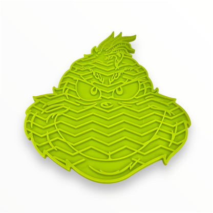 christmas grinch pet dog lick mat