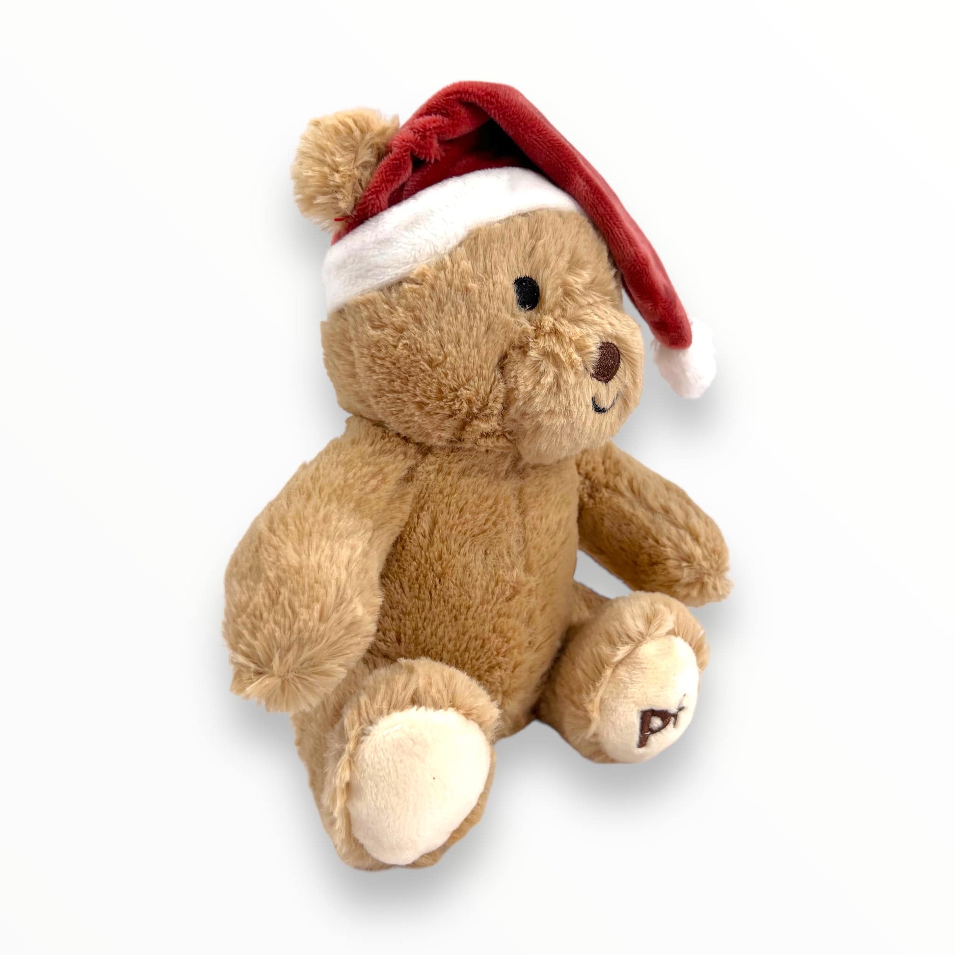 christmas teddy bear plush dog toy