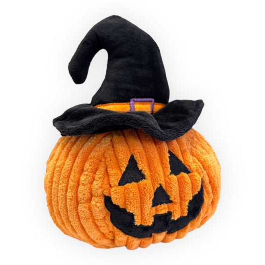 Corduroy Orange Pumpkin With Hat Toy