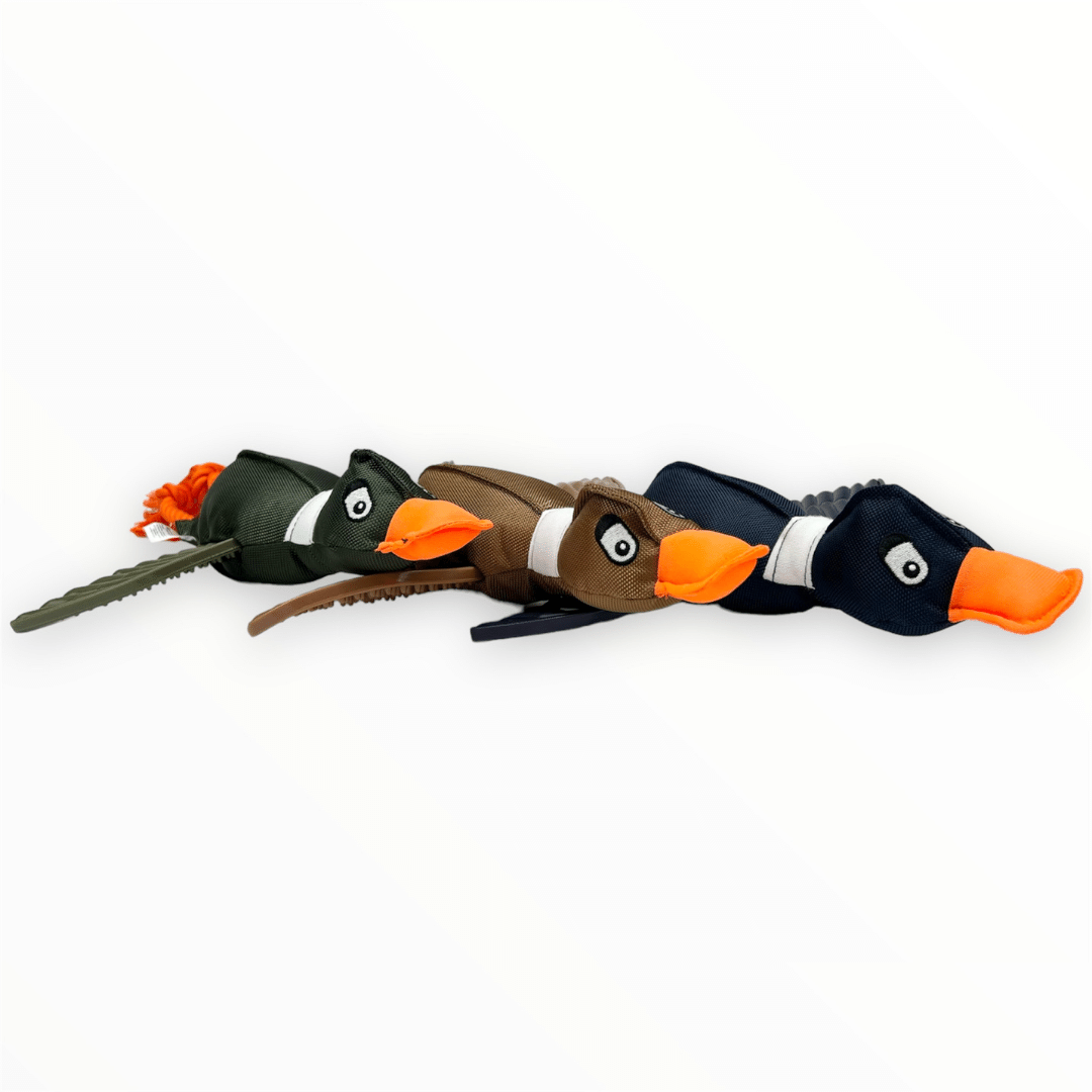 Duck Thrower With TPR Wings Rope Plush Dog Toy