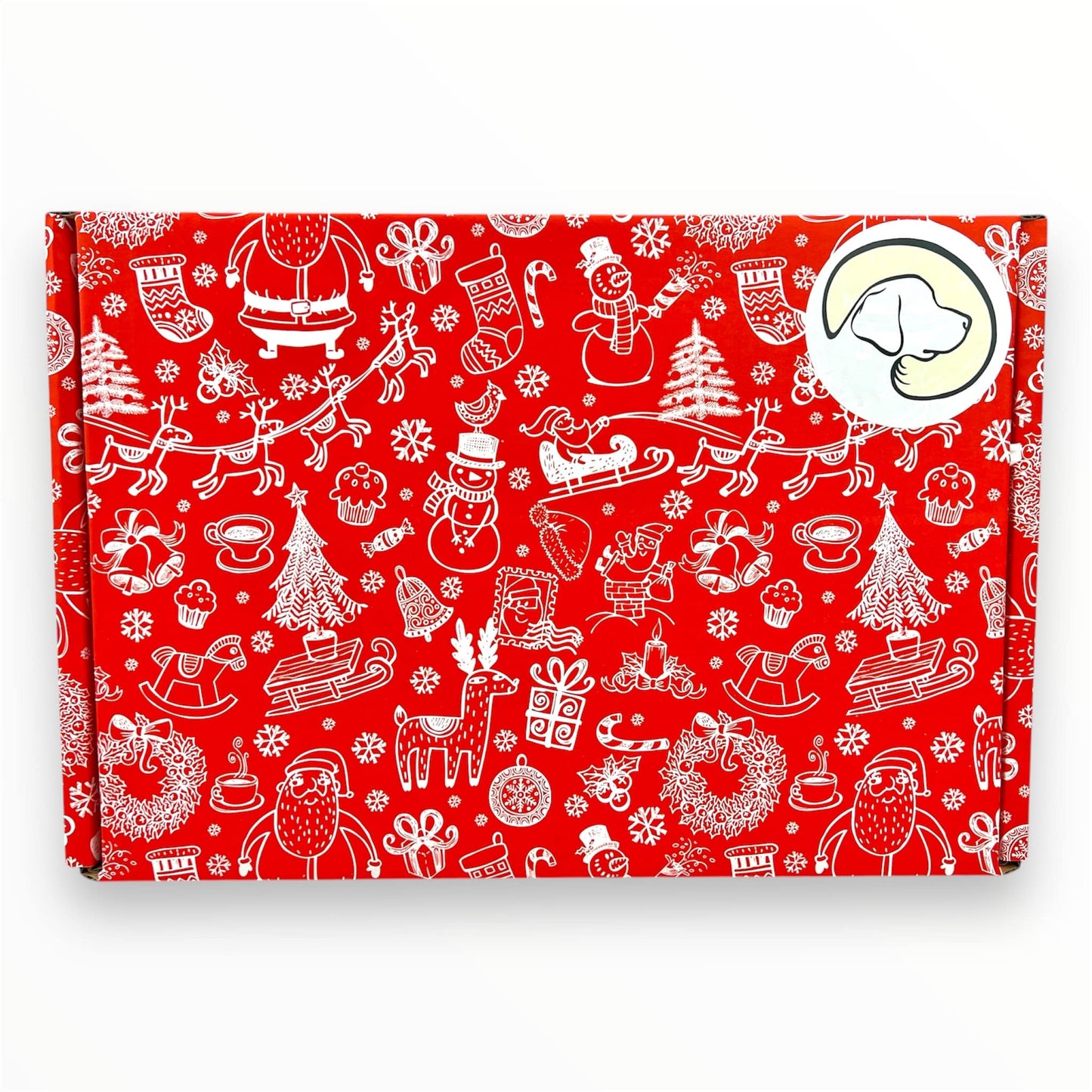 Empty Christmas Dog Hamper Box