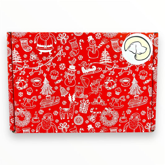 Empty Christmas Dog Hamper Box