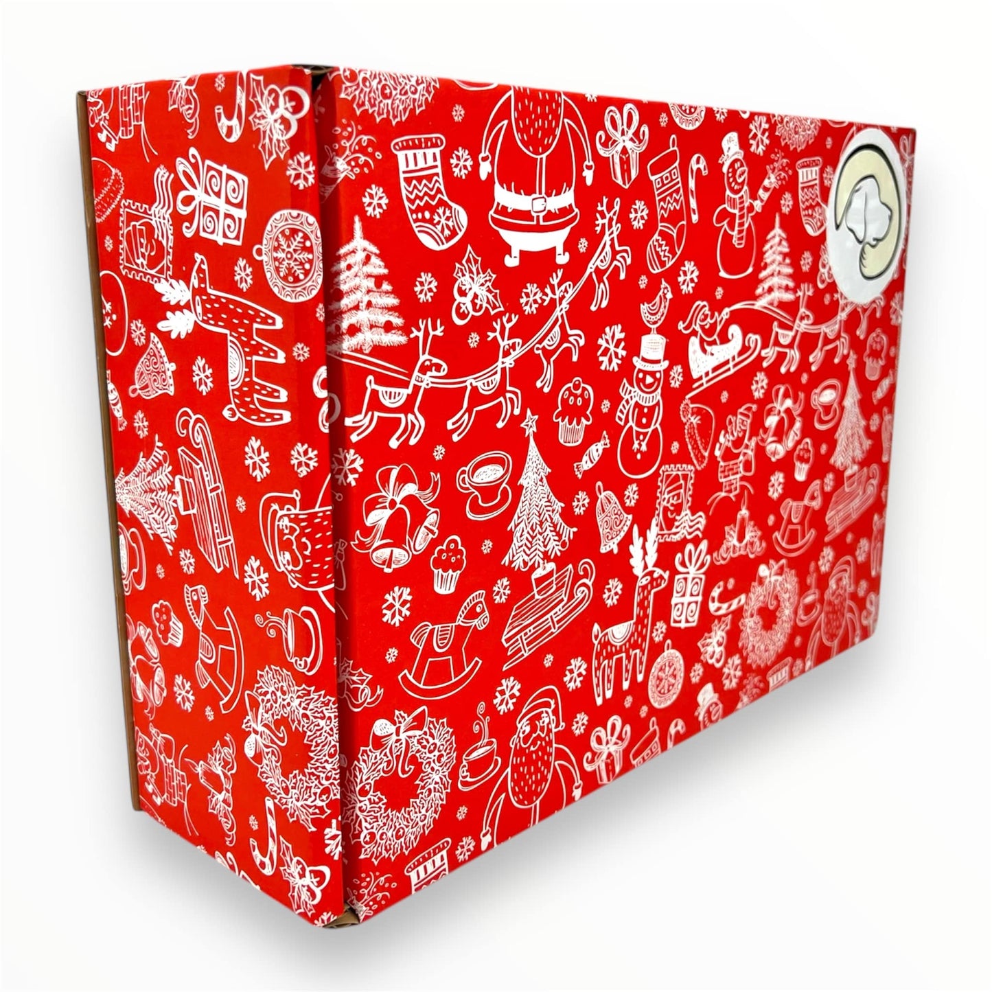 Empty Christmas Dog Hamper Box