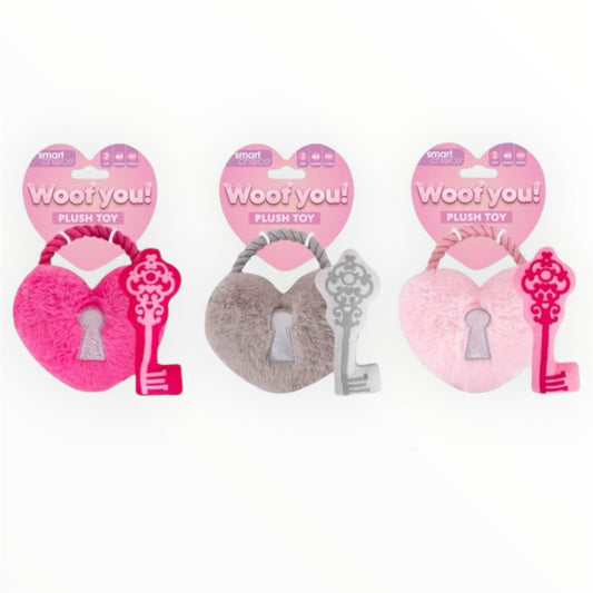 Heart Padlock and Key Toy