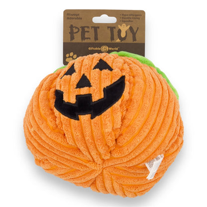 Corduroy Orange Pumpkin Toy