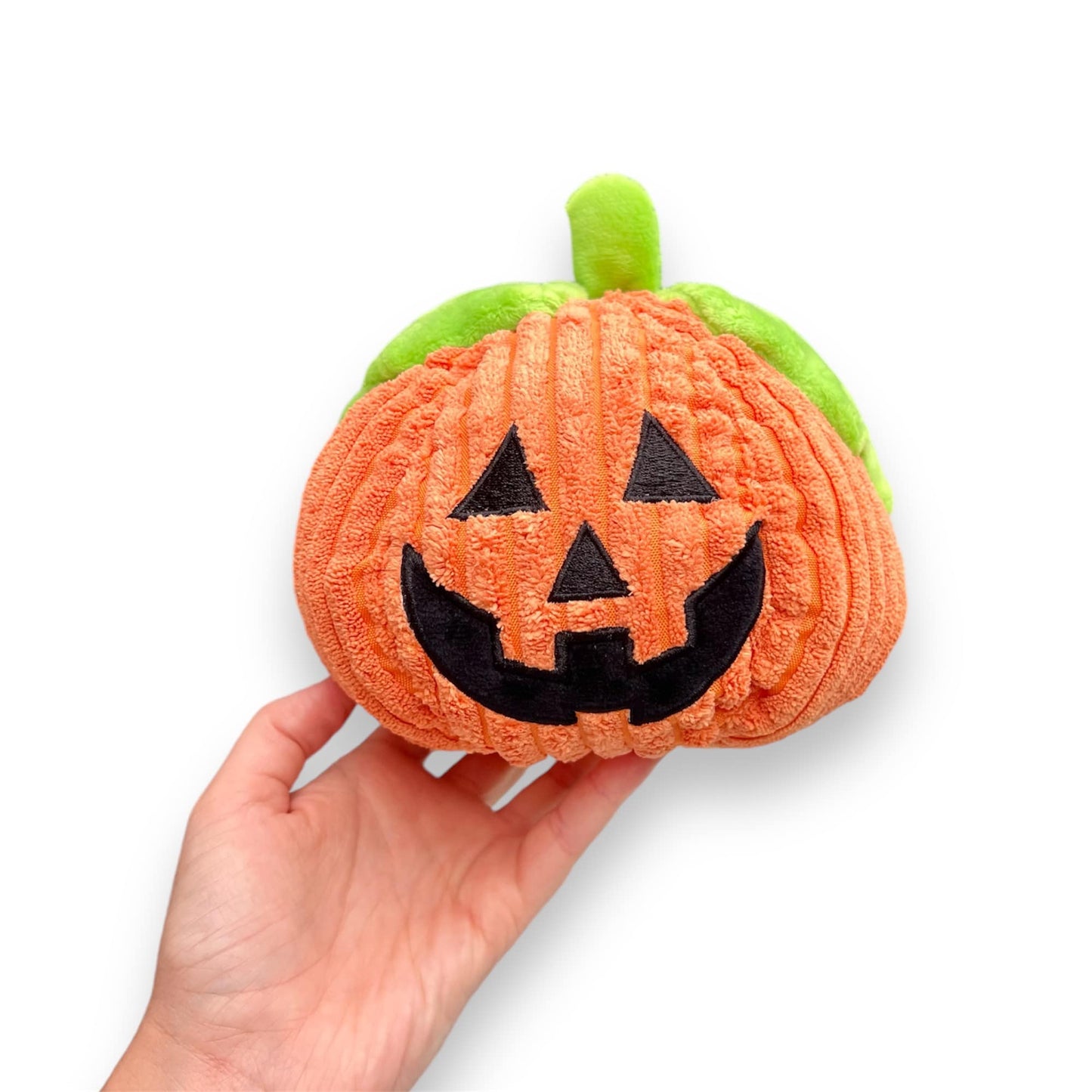 Corduroy Orange Pumpkin Toy