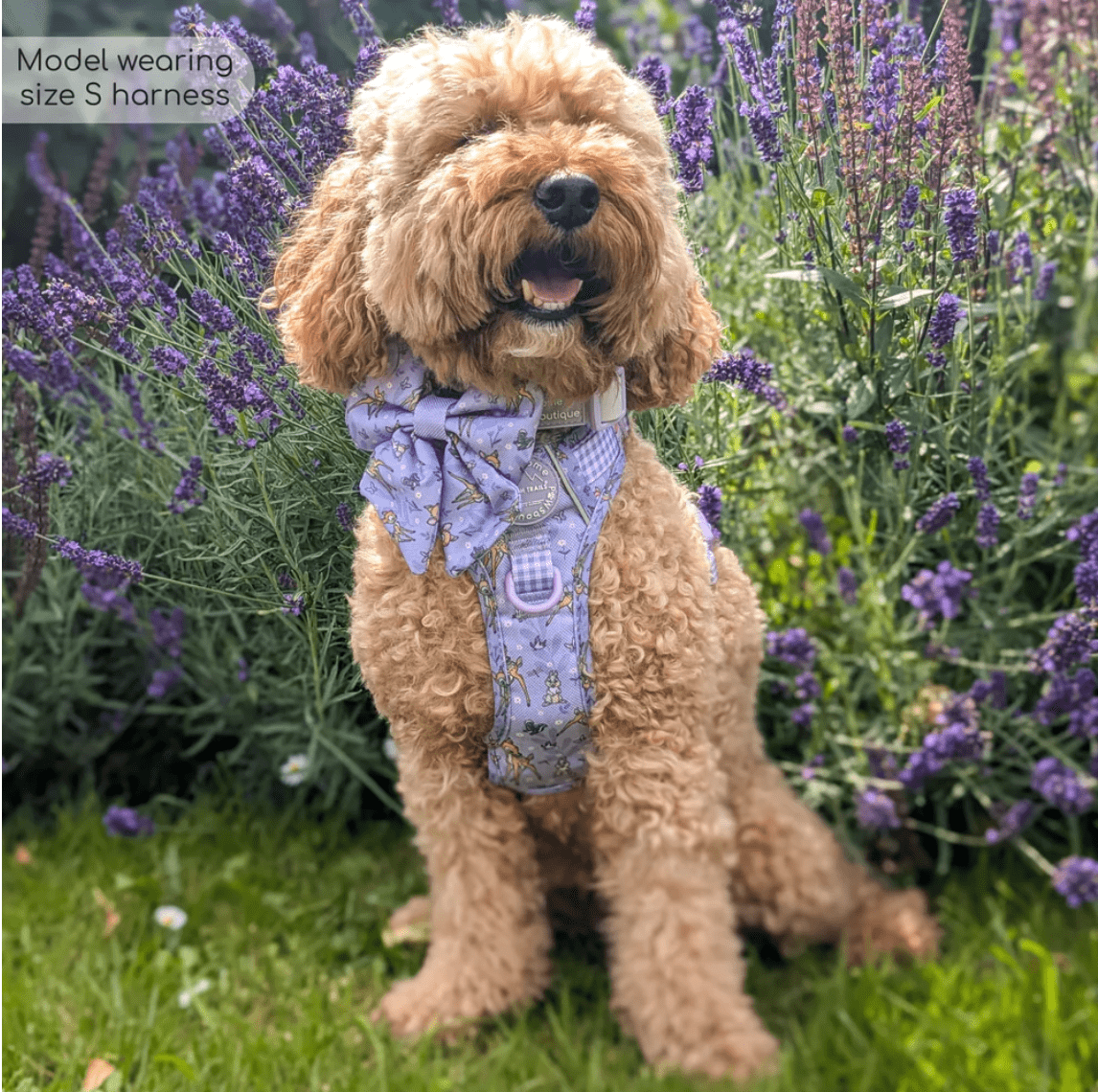 Pawsome Paws Boutique x Disney Tough Trails Harness - Bambi + Friends Lilac