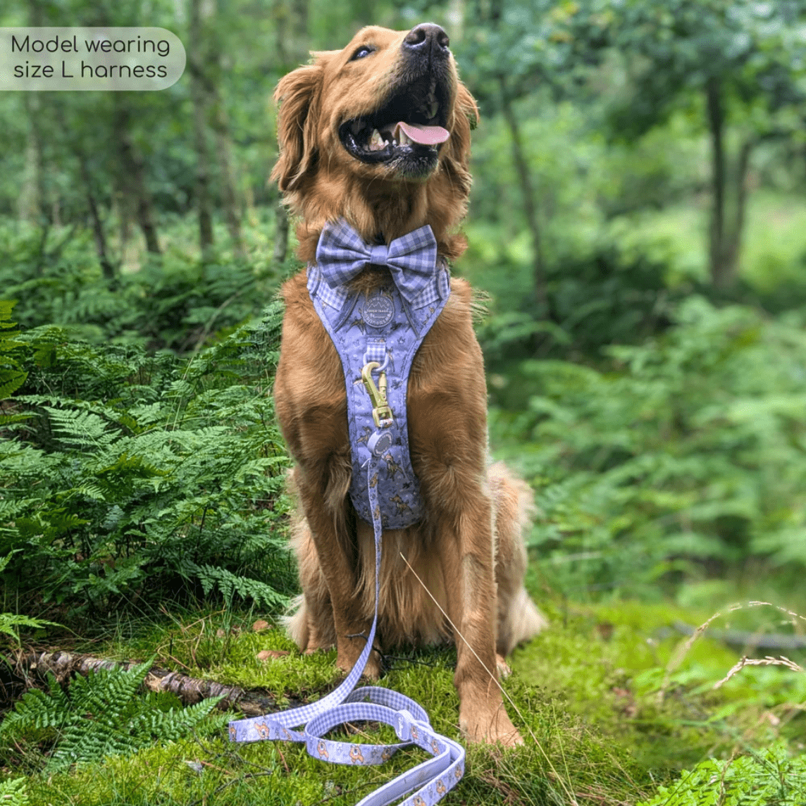 Pawsome Paws Boutique x Disney Tough Trails Harness - Bambi + Friends Lilac