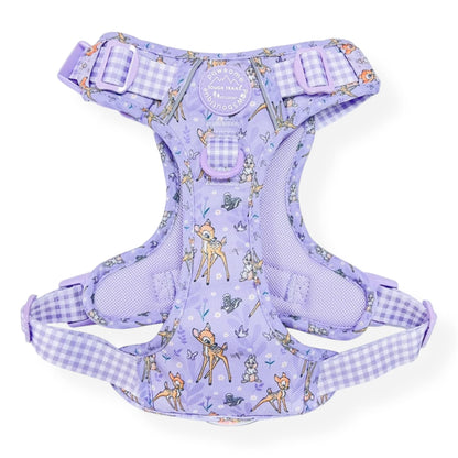 Pawsome Paws Boutique x Disney Tough Trails Harness - Bambi + Friends Lilac
