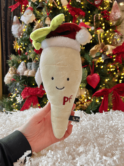 peter parsnip plush dog toy