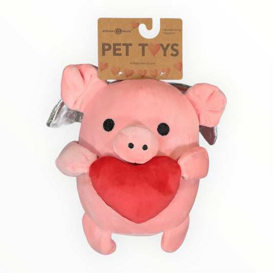 Pink Love Piglet Toy