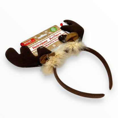reindeer antler headband for dogs