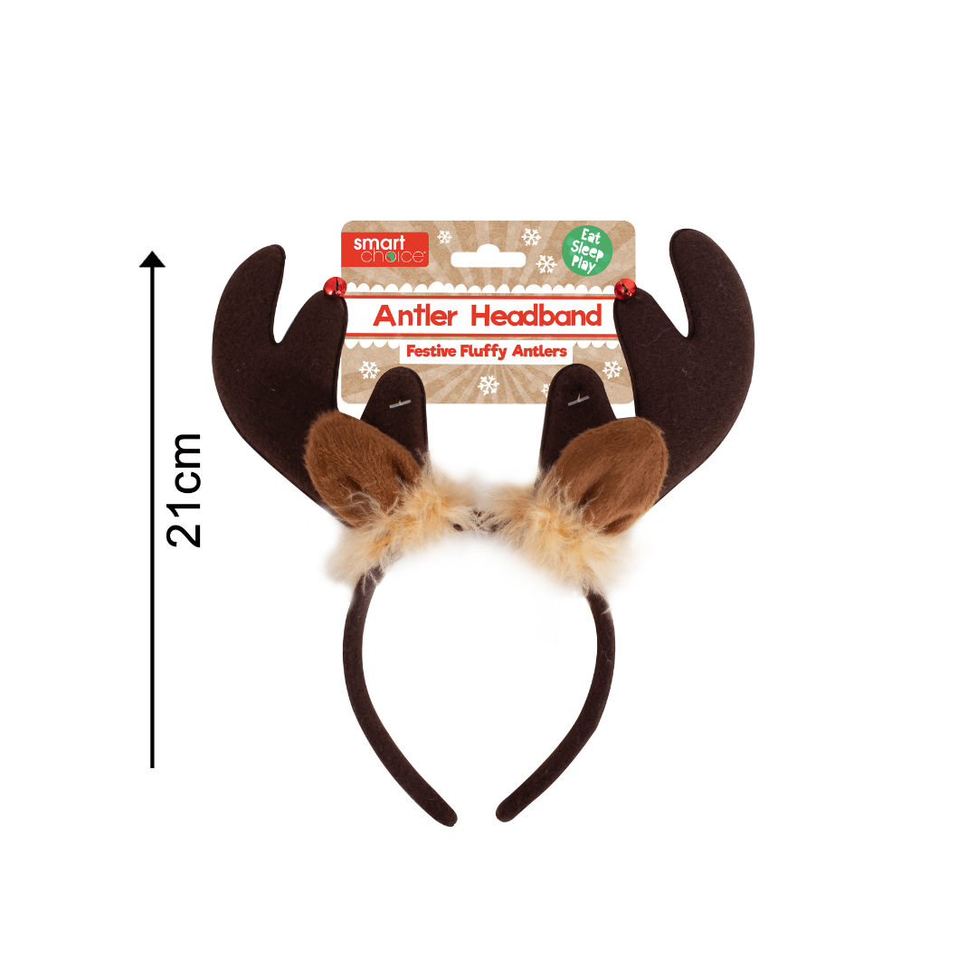 reindeer antler headband for dogs