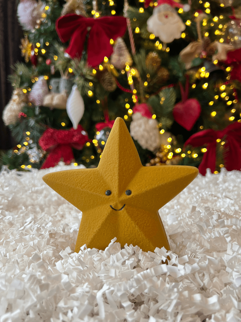 sadie star latex dog toy