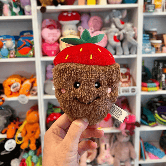 x1 Small Chocolate Covered Strawberry Toy