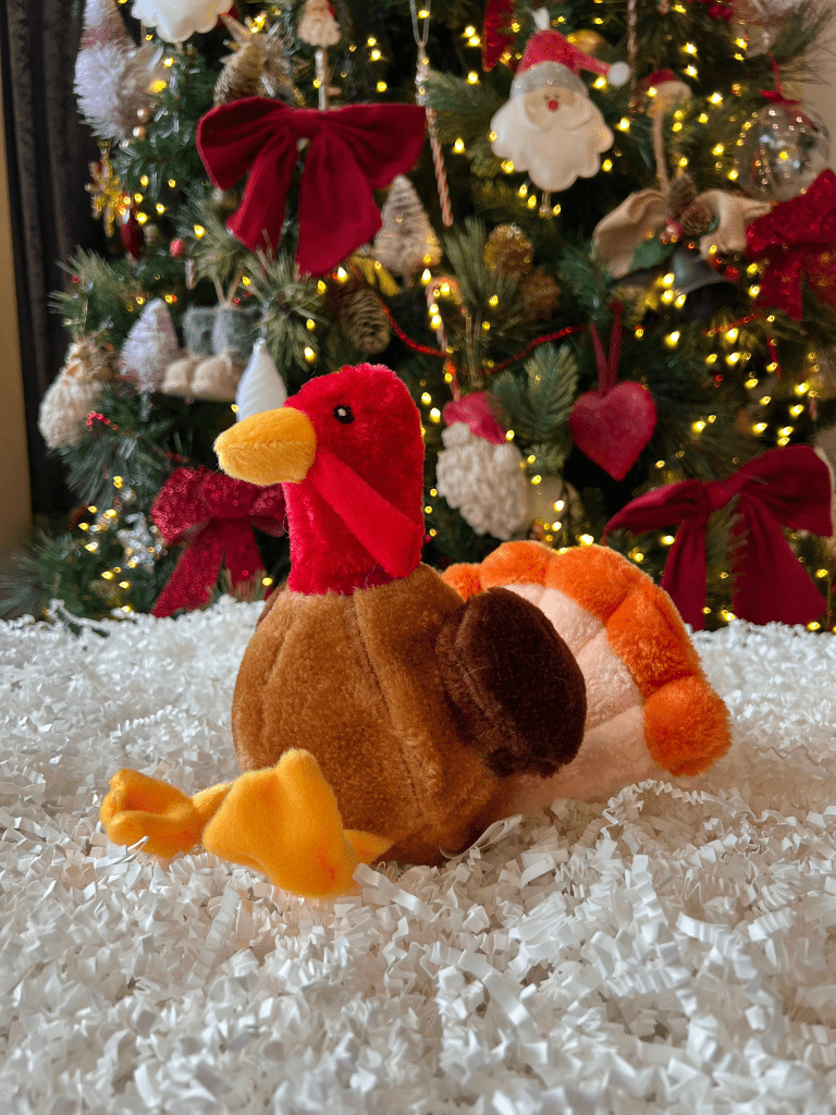 tucker the turkey dog toy