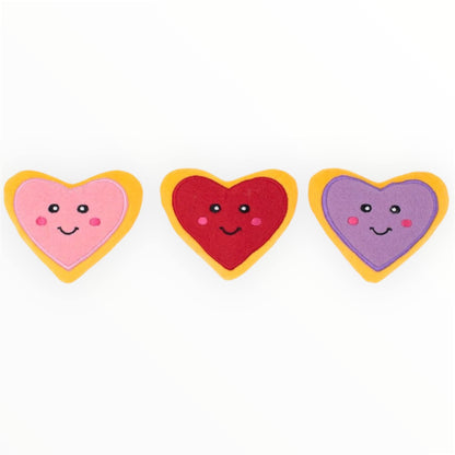 Valentine's Miniz Heart Cookies - 3 Pack