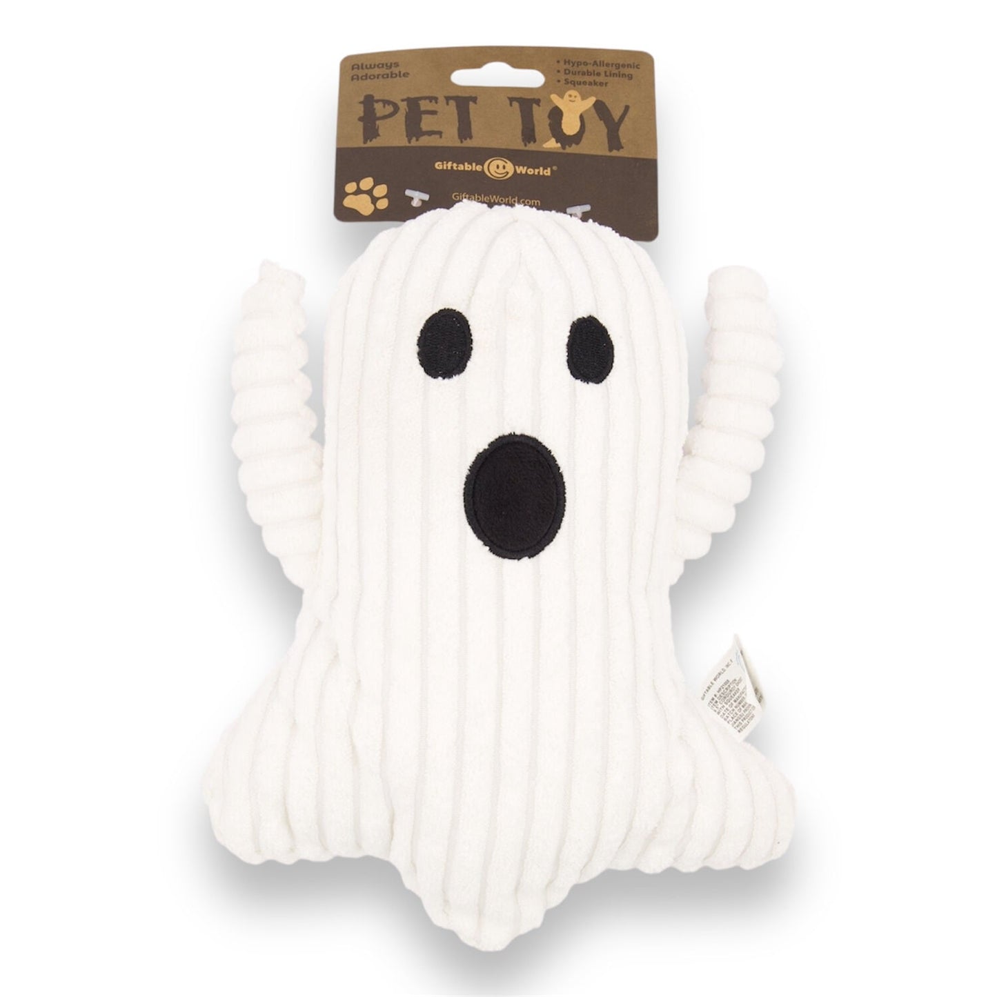 Corduroy White Ghost Toy
