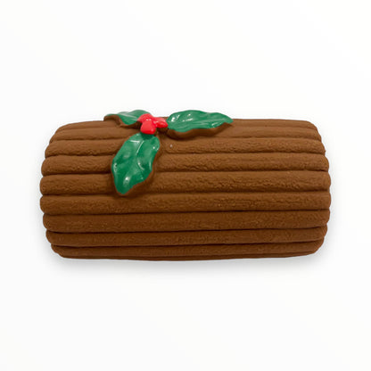 yasmin yule log latex dog toy 